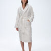 Torekov Bathrobe Women White