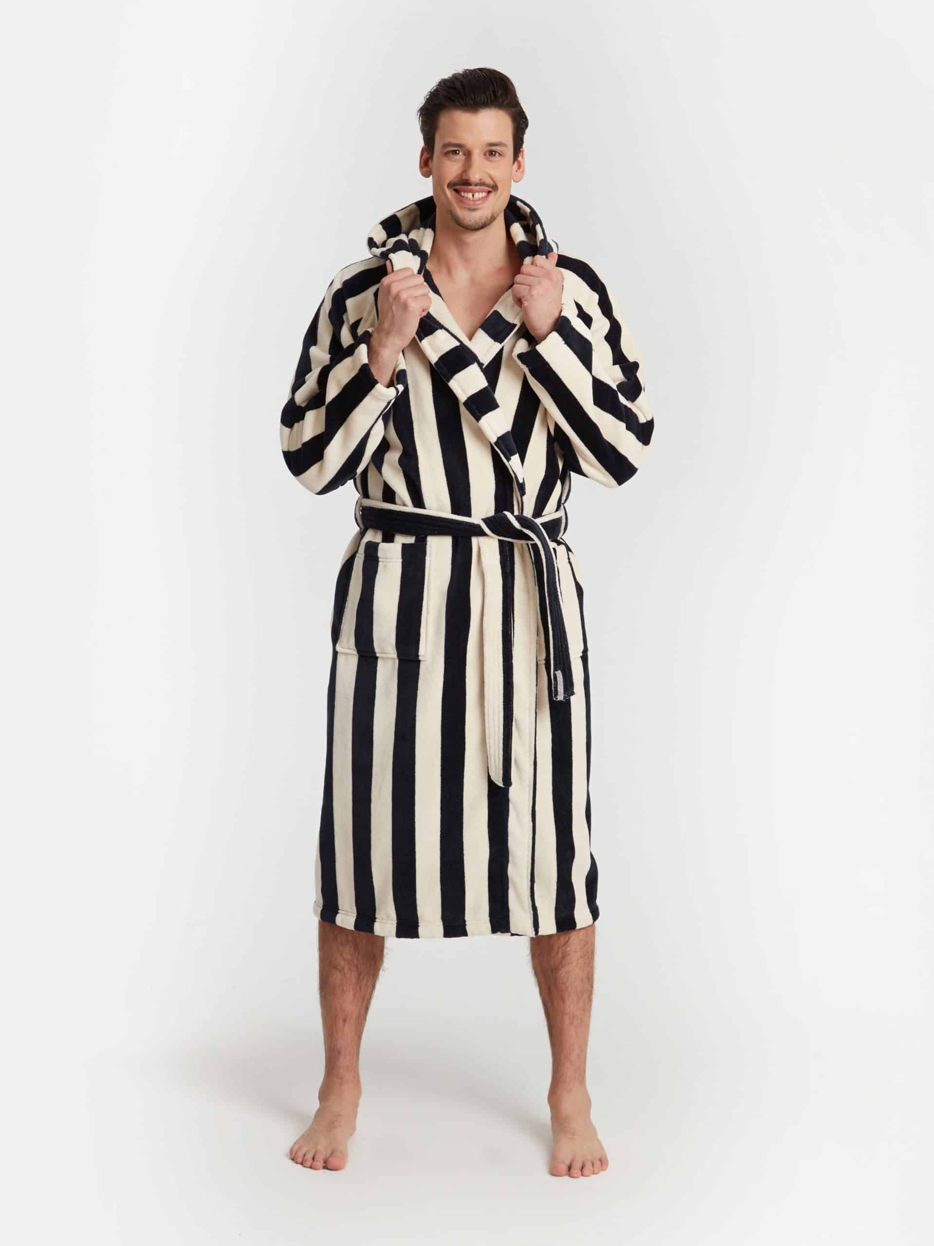 Unisex Bathrobe Mölle Navy XL